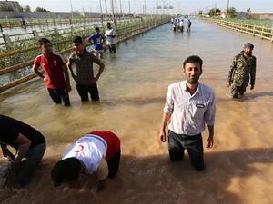 Floods in Iran. (AFP/ File Photo)