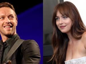 داكوتا جونسون وكريس مارتن