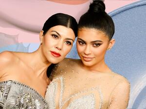 كورتني كارداشيان وكايلي جينر