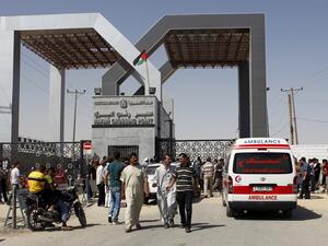 Rafah border open to aid Gaza. (AFP Photo)