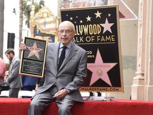 Alan Arkin is honored with a star on the Hollywood Walk of Fame on June 7, 2019 in Hollywood, California. (Vivien Killilea/Getty Images for Netflix/AFP)