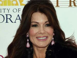 Lisa Vanderpump arrives at the Miss Universe Pageant in 2015. (Timothy A. Clary / AFP/Getty Images)