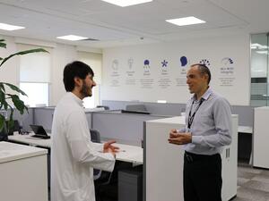 إبراهيم تقي، طالب هندسة الميكانيك في كلية دبي للطلاب ينضم إلى فريق الجودة في جنرال موتورز إفريقيا والشرق الأوسط في تدريب داخلي على مشروع خاص