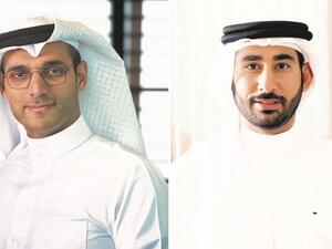 هشام الريس، الرئيس التنفيذي لمجموعة جي إف إتش المالية , أيمن توفيق المؤيد وزير شئون الشباب والرياضة