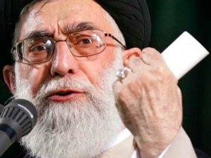 Ali Khomeini in a strident mood (AFP/File Photo) 