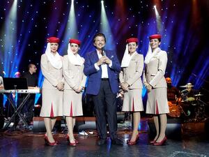 يجمع الحدث أشهر الفنانين العرب مع جمهورهم في مهرجان غنائي على مدار أربعة أيام في جزر الباهاما من 14 إلى 17 حزيران (يونيو) الجاري