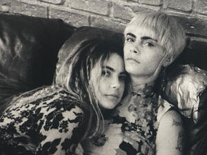 Cara Delevingne and Ashley Benson 