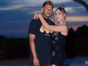 Perry Edwards And Alex Oxlade-Chamberlain 