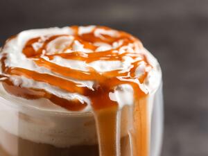 شراب كراميل فرابتشينو المثلج 