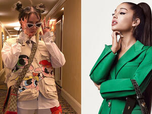 Billie Eilish and Ariana  Grande 
