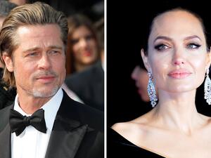 أنجلينا جولي ووبراد بيت