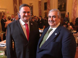 وزير خارجية البحرين يلتقي بنظيره الاسرائيلي في نيويورك 