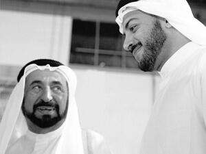 دفن جثمان خالد القاسمي بحضور والده الشيخ، سلطان بن محمد القاسمي، ومسؤولون آخرون في الدولة الاربعاء