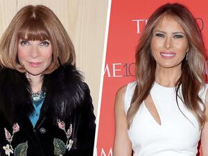 آنا وينتور وميلانيا ترامب