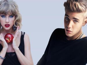 جاستين بيبر وتايلور سويفت