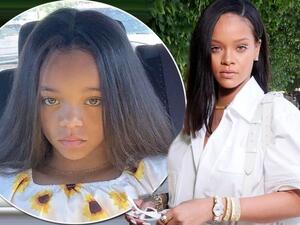 ريهانا وشبيهتها الطّفلة