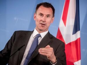 Jeremy Hunt, the U.K.’s foreign secretary. (AFP/ File Photo)