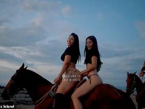 US authorities have warned the controversial 'Sex Island' trip offering unlimited sex with 100 women will be raided by police - and could be shut down. (Sex Island/ YouTube)