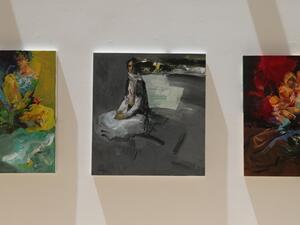 Ahmad Kleige’s Exhibition. (Photos The Daily Star Hasan Shaaban)