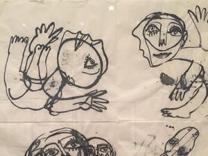 Untitled drawing by Fadi Yazigi (Twitter)