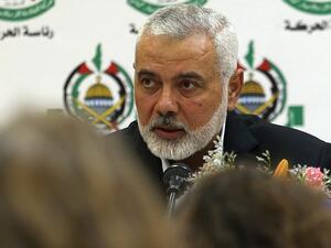 Hamas leader Ismail Haniyeh  (Twitter)