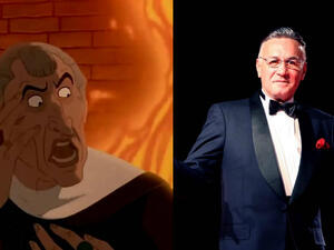 Abu Ouf performed the Arabic version of the song Hellfire which was sung by Monseigneur Claude Frollo in the events of Hunchback of Notre Dame Source Rpp pooh Youtube Instagram