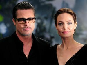 Brad Pitt and Angelina Jolie (AFP/Carl Court)