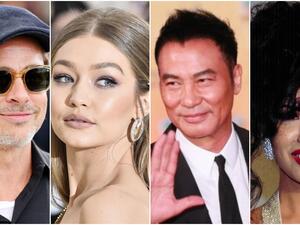 سيلينا كوينتانيلا وسايمون يام وجيجي حديد وبراد بيت