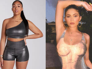  Jordyn Woods  and kylie jenner 