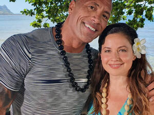 Many of Raya Abi Rasheds followers liked her picture with Dwayne Jhonson Source rayaofficial Instagram