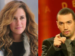 Shery Adel and Moez Masoud were together in a restaurant and seemed to be in harmony while working on a new project Source shery adel official moezmasoud Instagram