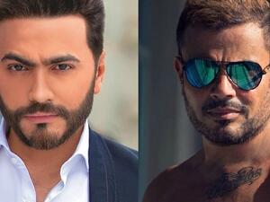 عمرو دياب متهم بسرقة لحن أغنية لتامر حسني و الأخير يرد عمرو دياب متهم بسرقة لحن أغنية لتامر حسني و الأخير يرد