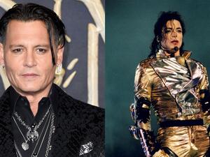 مايكل جاكسون وجوني ديب