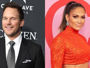 جينيفر لوبيز وكريس برات