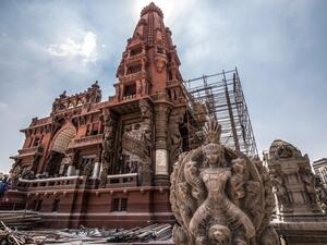 Baron Empain Palace in Heliopolis (AFP)
