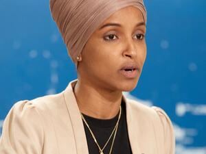 Rep. Ilhan Omar  (AFP)