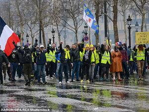 Yellow Vest protests have swept through the streets of Paris this year in an outcry against fuel price rises and falling living standards. (Shutterstock/ File Photo)