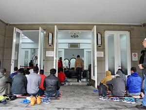 Muslims praying in a mosque in Taiwan. (AFP/ File Photo)