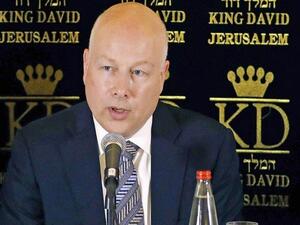 U.S. special envoy to the Mideast Jason Greenblatt (Twitter)