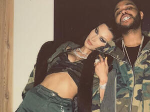 Bella Hadid and the weeknd 