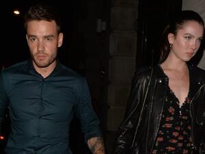 Liam with Maya Henry in London (Twitter)