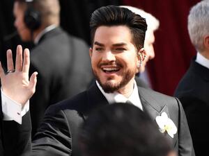 Adam Lambert. (AFP)