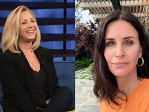 Courtney Cox and Lisa Kudrow