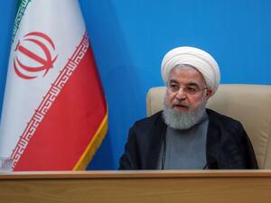 Iranian President Hassan Rouhani blamed the United States for regional tensions. (AFP/ File Photo)