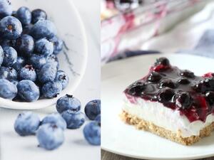 تشيز كيك بارد بالعنبية