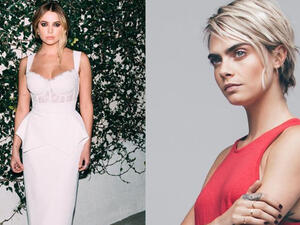 Delevingne and Benson  (Instagram) 