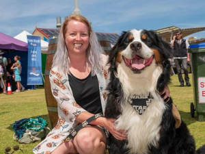Anakin The Burnese Mountain Dog is described on his world-famous Instagram profile as 'stubborn and sassy', and his 32,000 audience can't get enough. (Facebook)