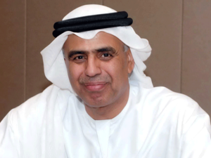 HE Obaid Humaid Al Tayer, Minister of State for Financial Affairs.