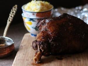 طبق العيد: فخذ الخروف بالارز