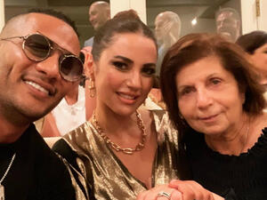 Dorra and Ramadan appeared together in the series Nasr Al Saeed Source mohamedramadanws Instagram